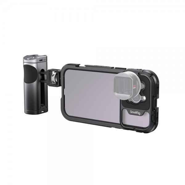 SmallRig Mobile Video Cage Kit (Single Handheld) for iPhone 14 Pro Max 4099